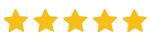 Five star customer review rating